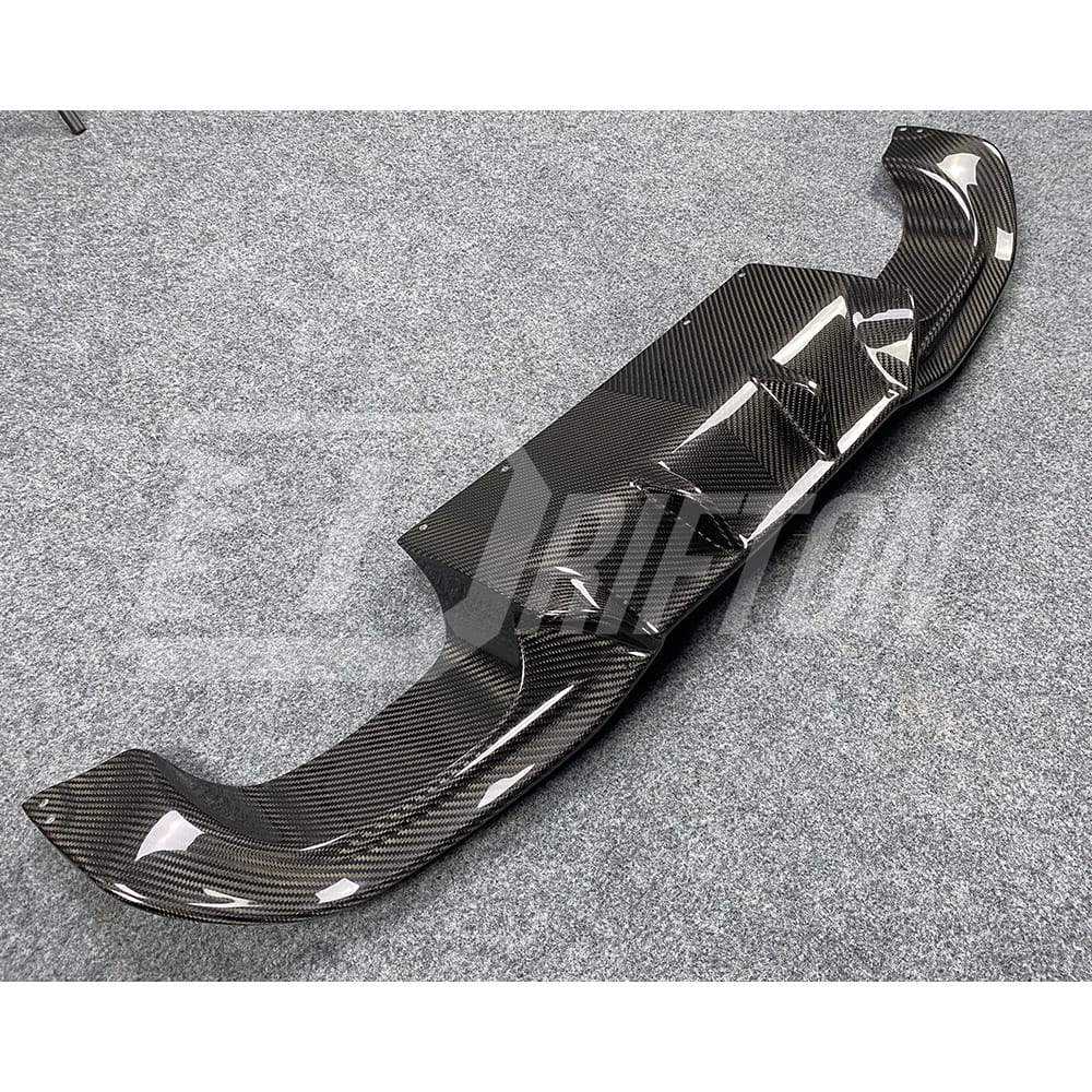 AK Style Dry Carbon Fiber Rear Diffuser For BMW F87 M2 M2C 2016-2019