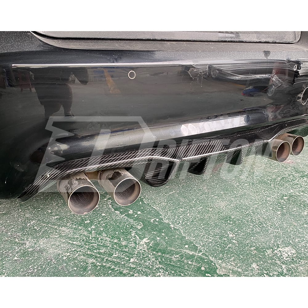 AK Style Dry Carbon Fiber Rear Diffuser For BMW F87 M2 M2C 2016-2019