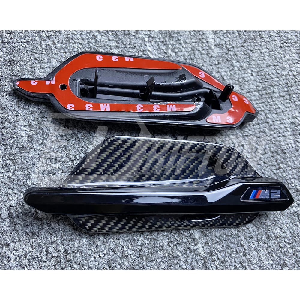Carbon Fiber Fender Side Trim For BMW F87 M2 M2C 2016-2019