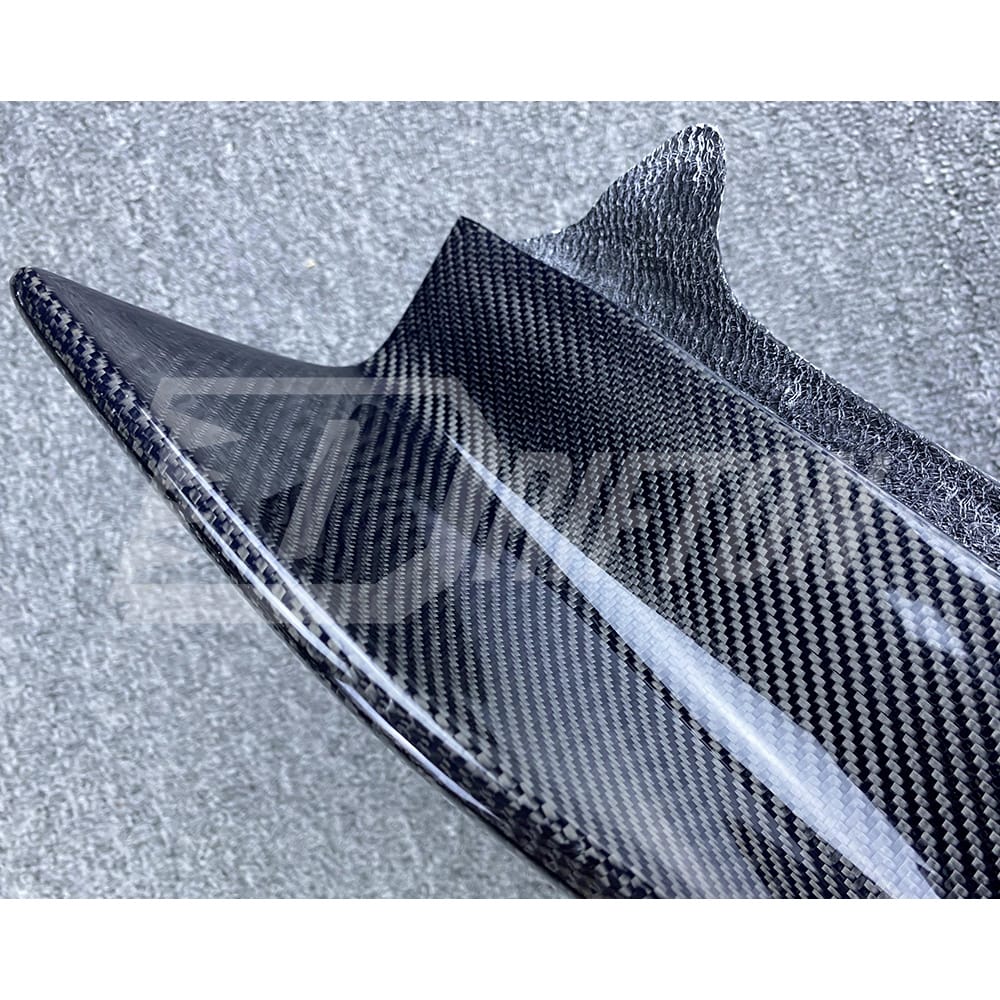 MP Style Carbon Fiber Side Skirt Splitter For BMW F87 M2 M2C 2016-2019