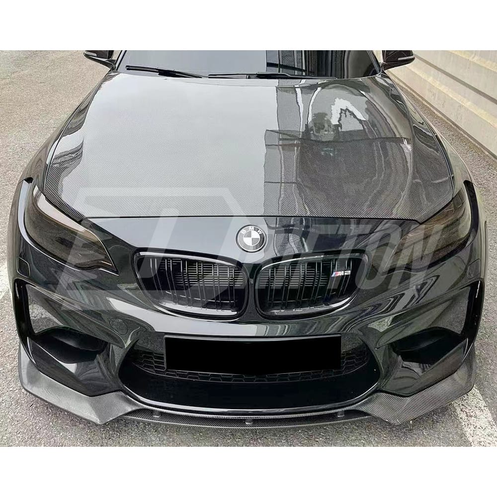 Vorsteiner Style Carbon Fiber Front Lip For BMW F87 M2 2016-2019