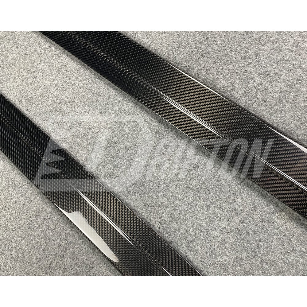 MK Style Dry Carbon Fiber Side Skirt For BMW F87 M2 M2C 2016-2019