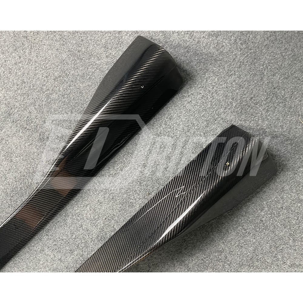 MK Style Dry Carbon Fiber Side Skirt For BMW F87 M2 M2C 2016-2019