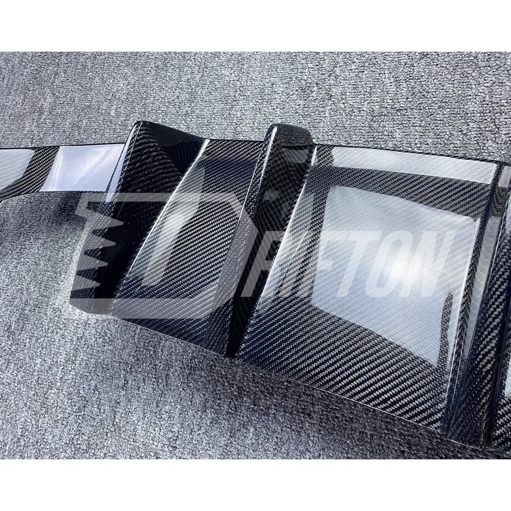 VST Style Carbon Fiber Rear Diffuser For BMW F87 M2 M2C 2016-2019