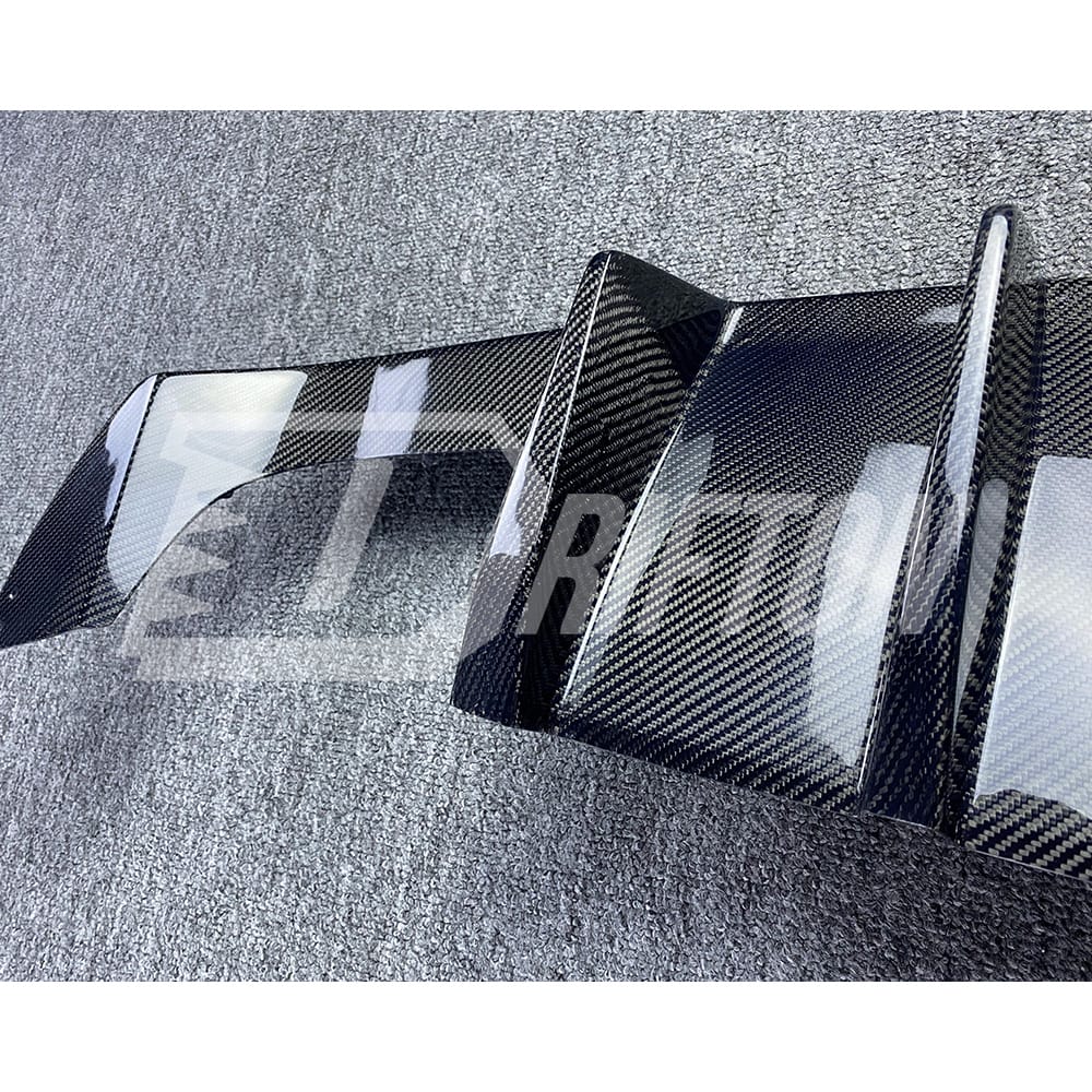 VST Style Carbon Fiber Rear Diffuser For BMW F87 M2 M2C 2016-2019