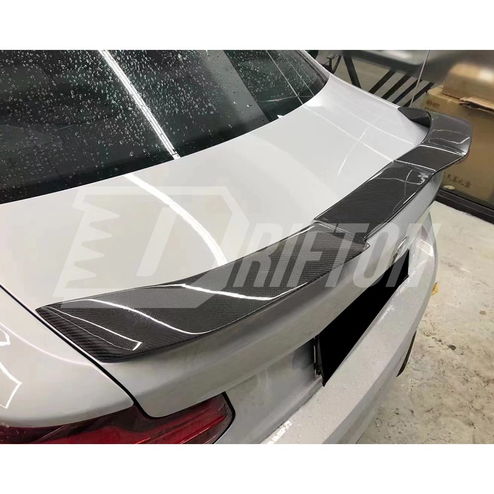 Vorsteiner Style Carbon Fiber Rear Spoiler Trunk Wing For BMW F87 M2 M2C 2016-2019