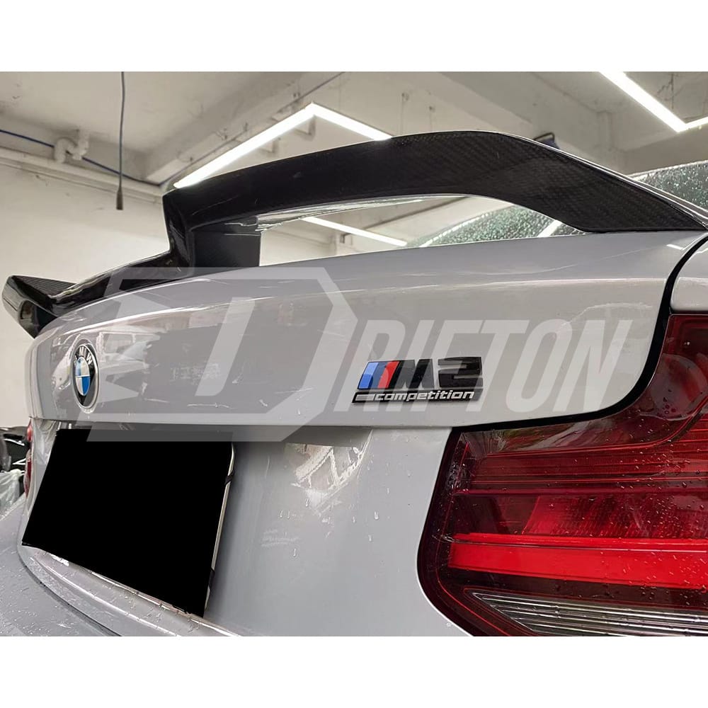 Vorsteiner Style Carbon Fiber Rear Spoiler Trunk Wing For BMW F87 M2 M2C 2016-2019