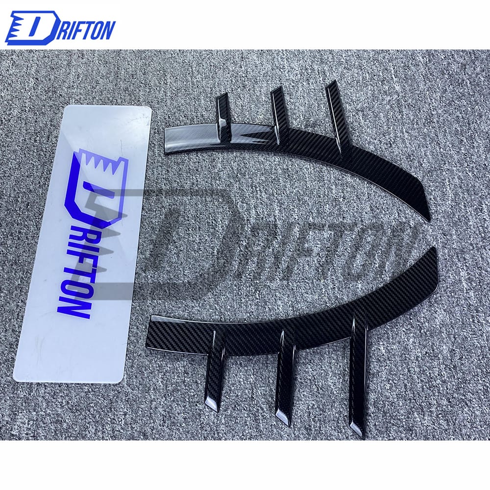 MP Style Dry Carbon Fiber Front Side Spats For BMW G87 M2 2023-Present (9)