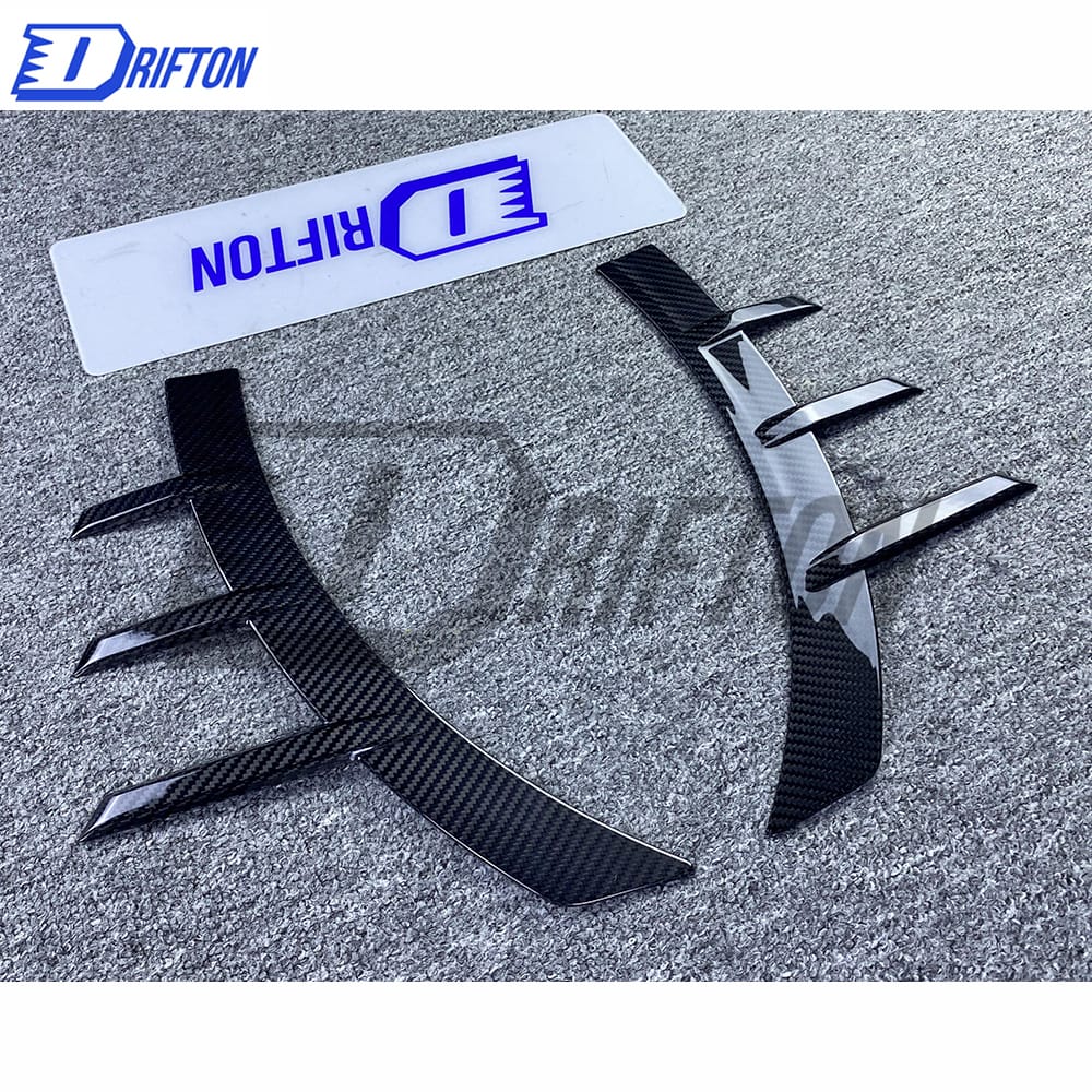 MP Style Dry Carbon Fiber Front Side Spats For BMW G87 M2 2023-Present (9)