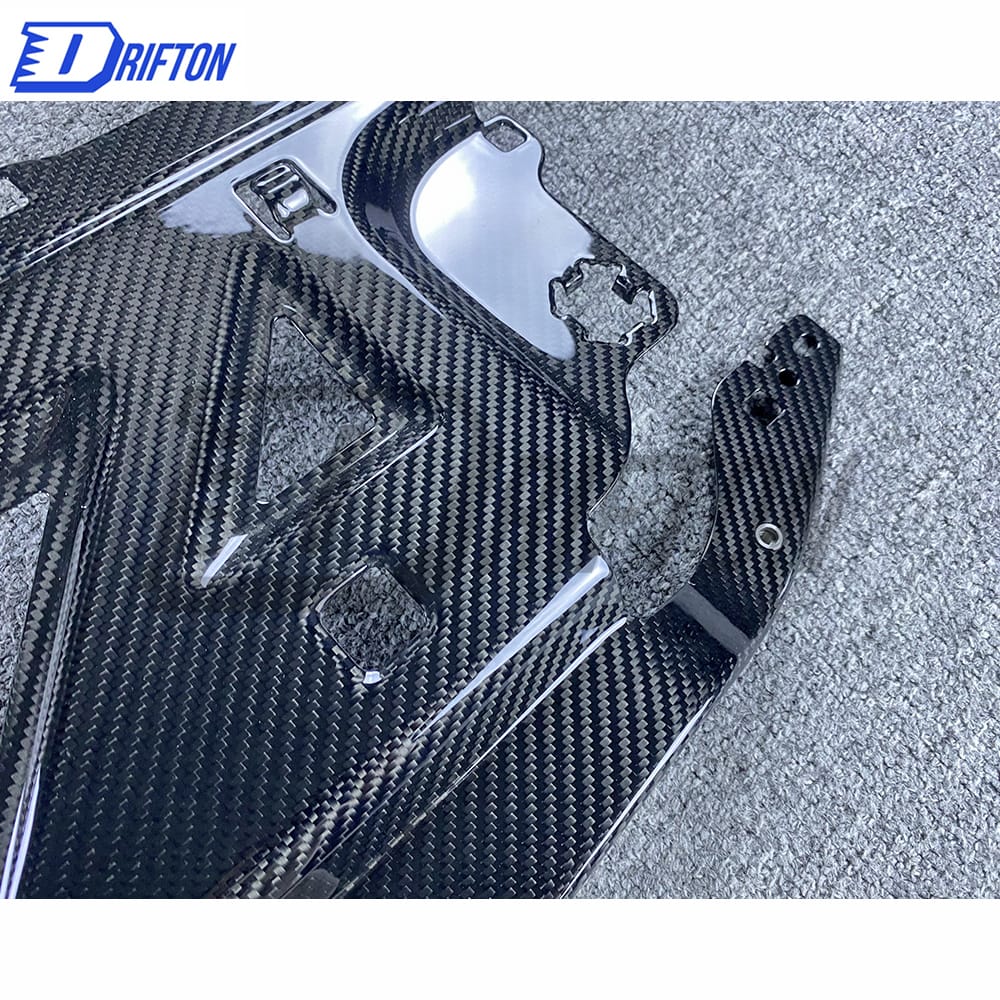 OEM Style Dry Carbon Fiber Cooling Plate Surround Panels For BMW G87 M2 2023-Present