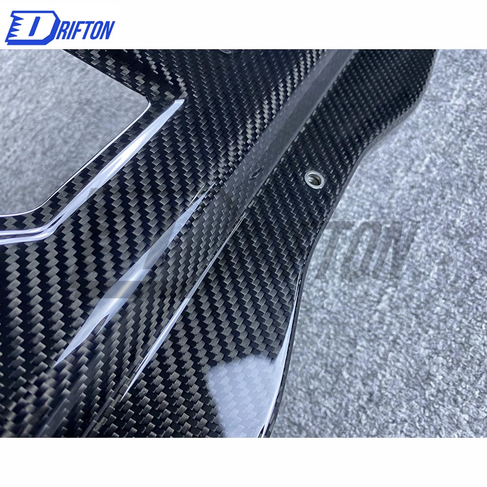 OEM Style Dry Carbon Fiber Cooling Plate Surround Panels For BMW G87 M2 2023-Present