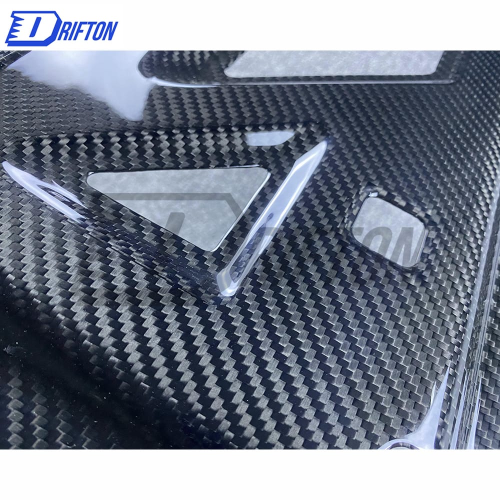 OEM Style Dry Carbon Fiber Cooling Plate Surround Panels For BMW G87 M2 2023-Present