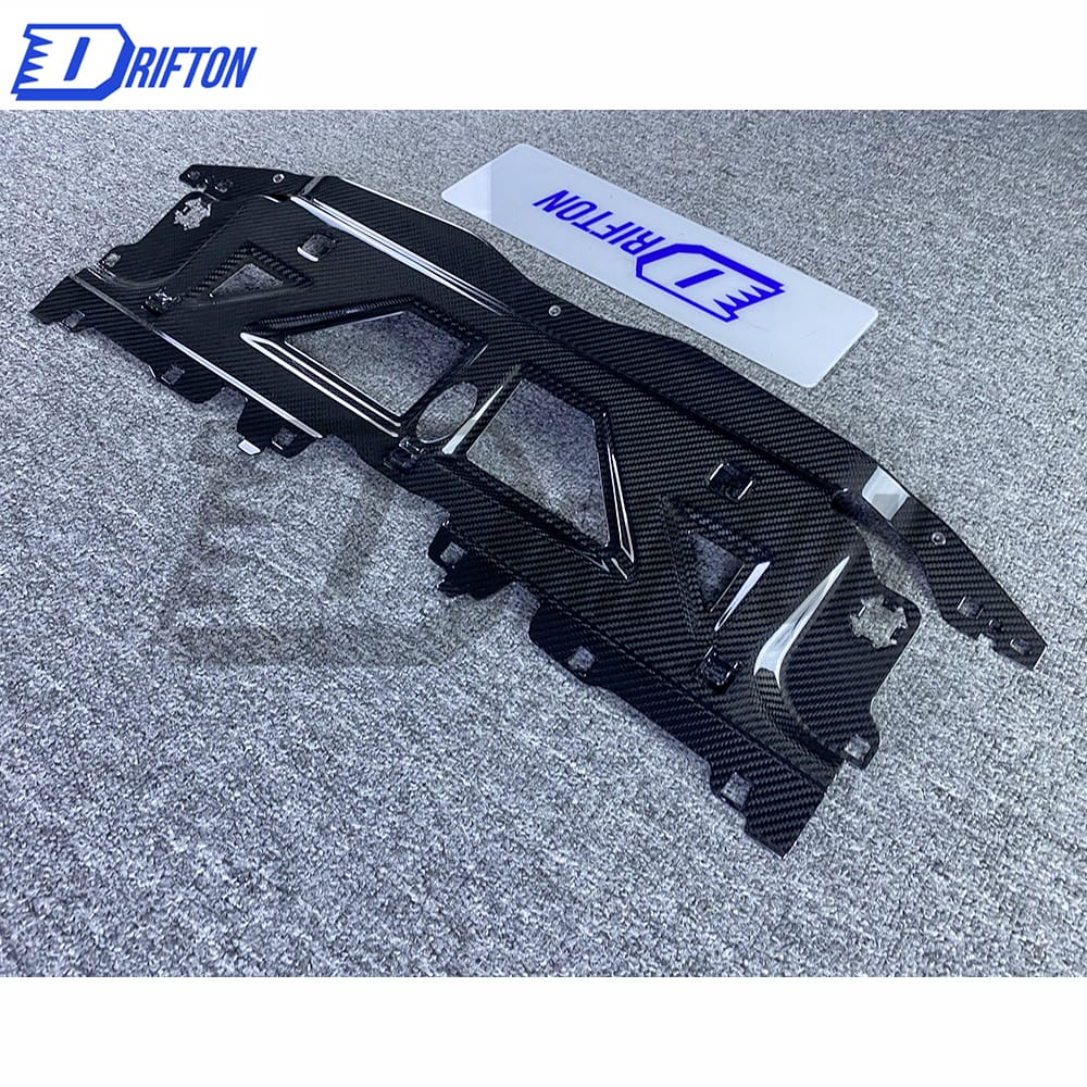 OEM Style Dry Carbon Fiber Cooling Plate Surround Panels For BMW G87 M2 2023-Present
