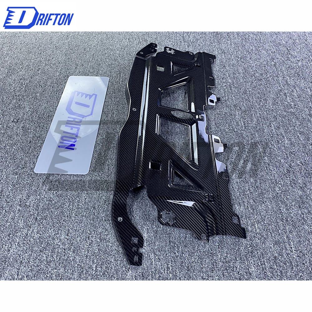 OEM Style Dry Carbon Fiber Cooling Plate Surround Panels For BMW G87 M2 2023-Present