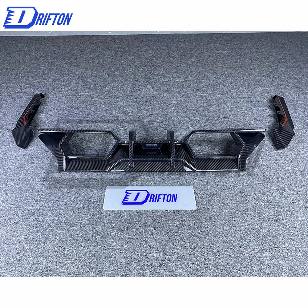 SQ Style Dry Carbon Fiber Rear Diffuser For BMW G87 M2 2023-Present