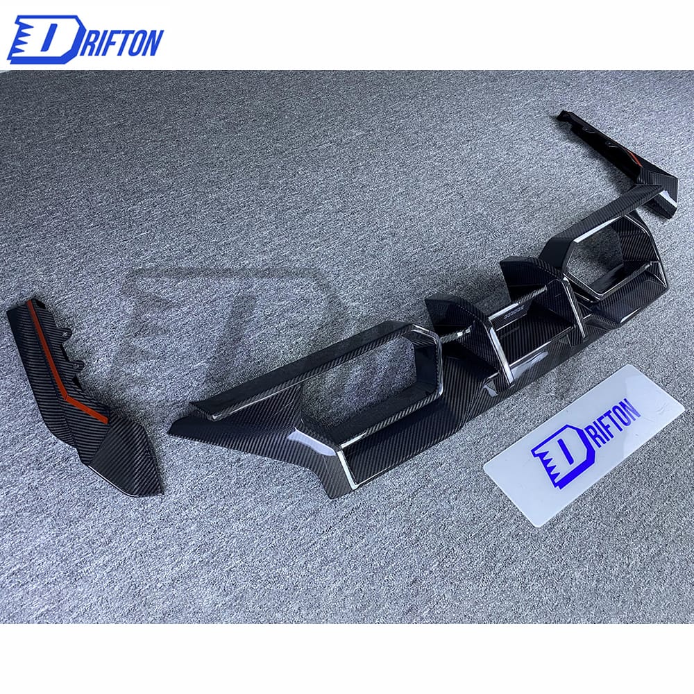 SQ Style Dry Carbon Fiber Rear Diffuser For BMW G87 M2 2023-Present