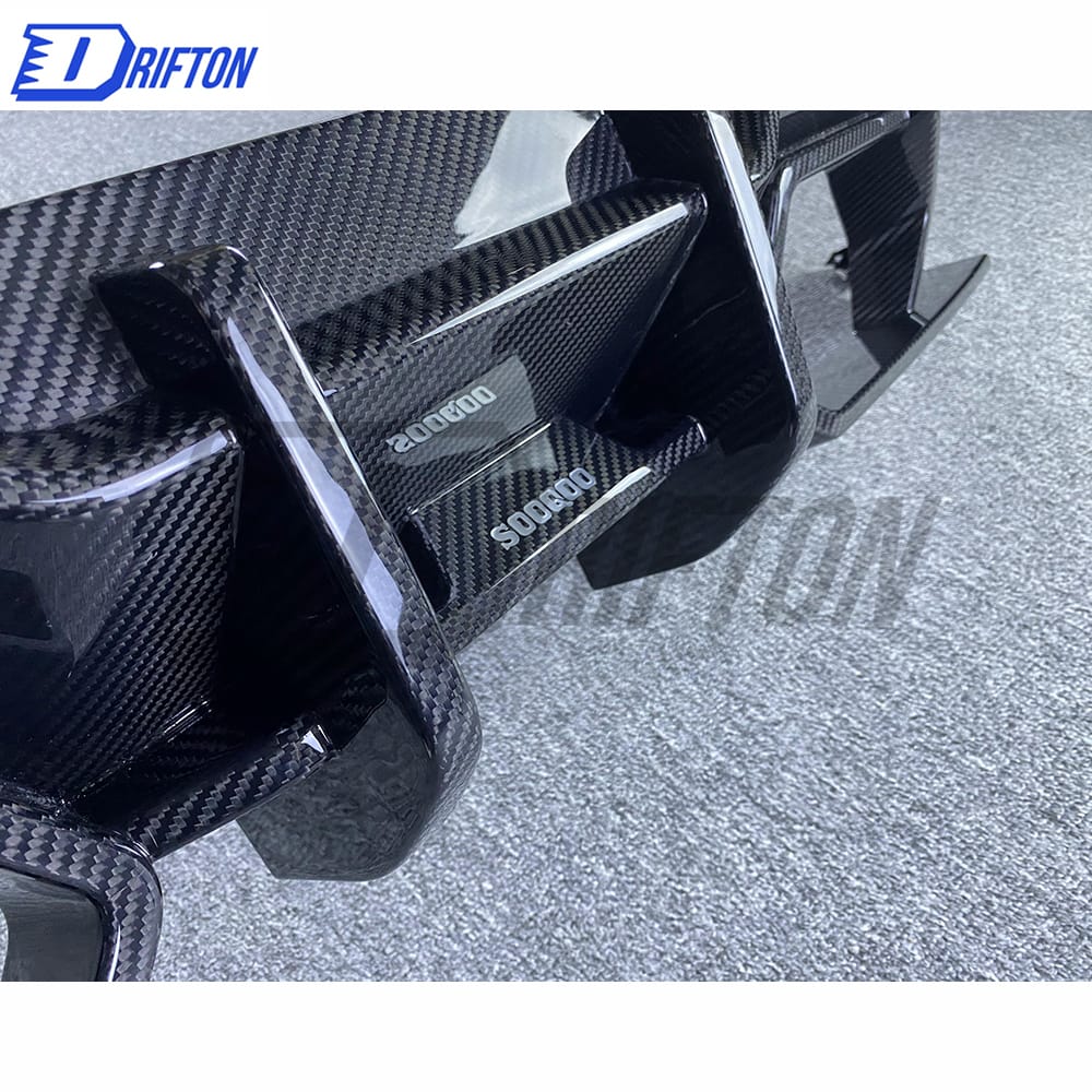 SQ Style Dry Carbon Fiber Rear Diffuser For BMW G87 M2 2023-Present