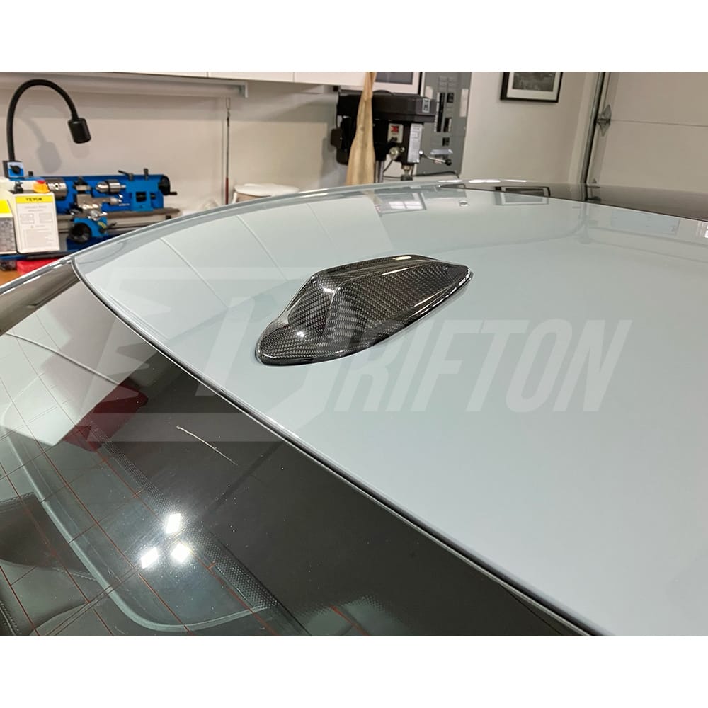 Dry Carbon Fiber Roof Shark Fin Antenna Cover For BMW G87 M2 2023-Present