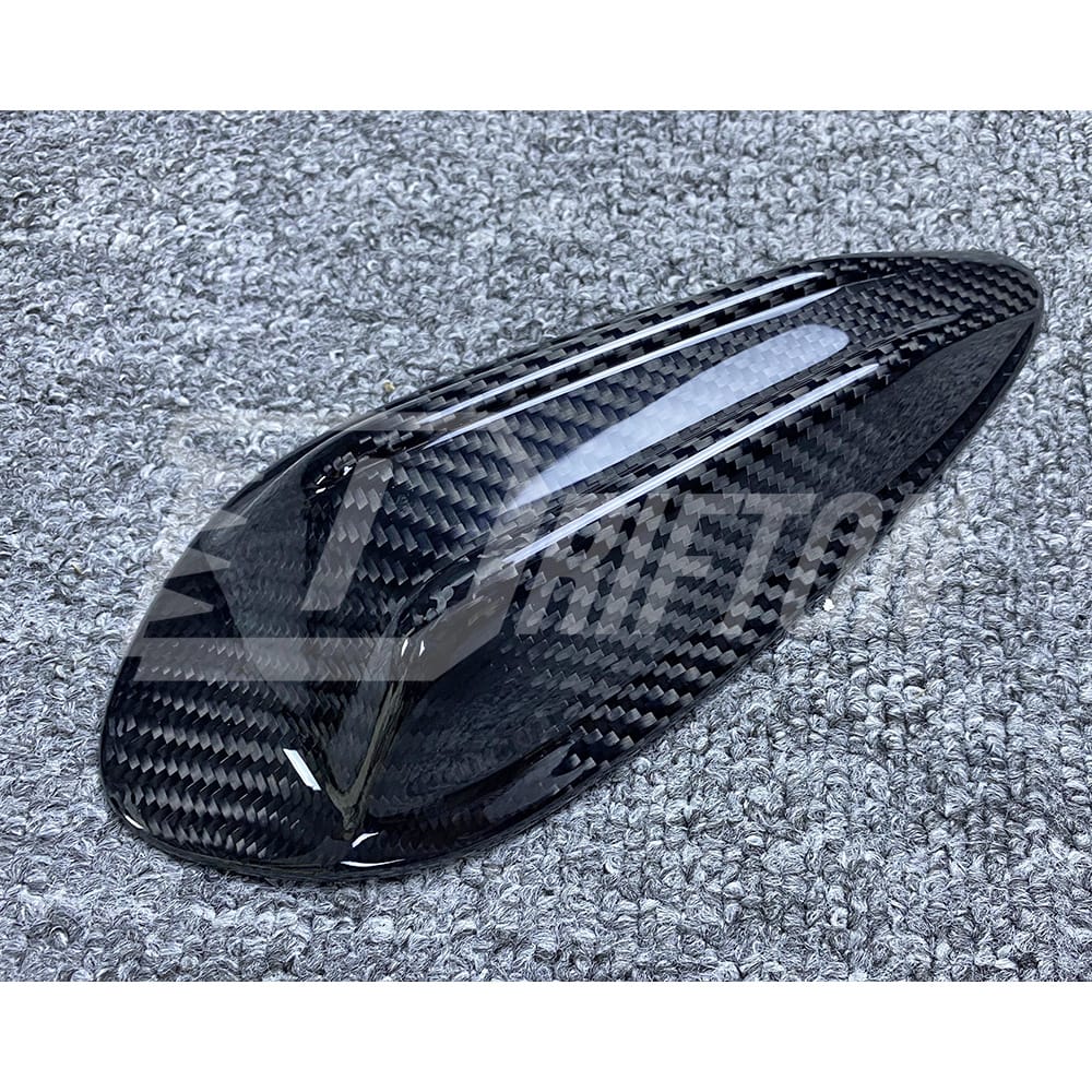 Dry Carbon Fiber Roof Shark Fin Antenna Cover For BMW G87 M2 2023-Present
