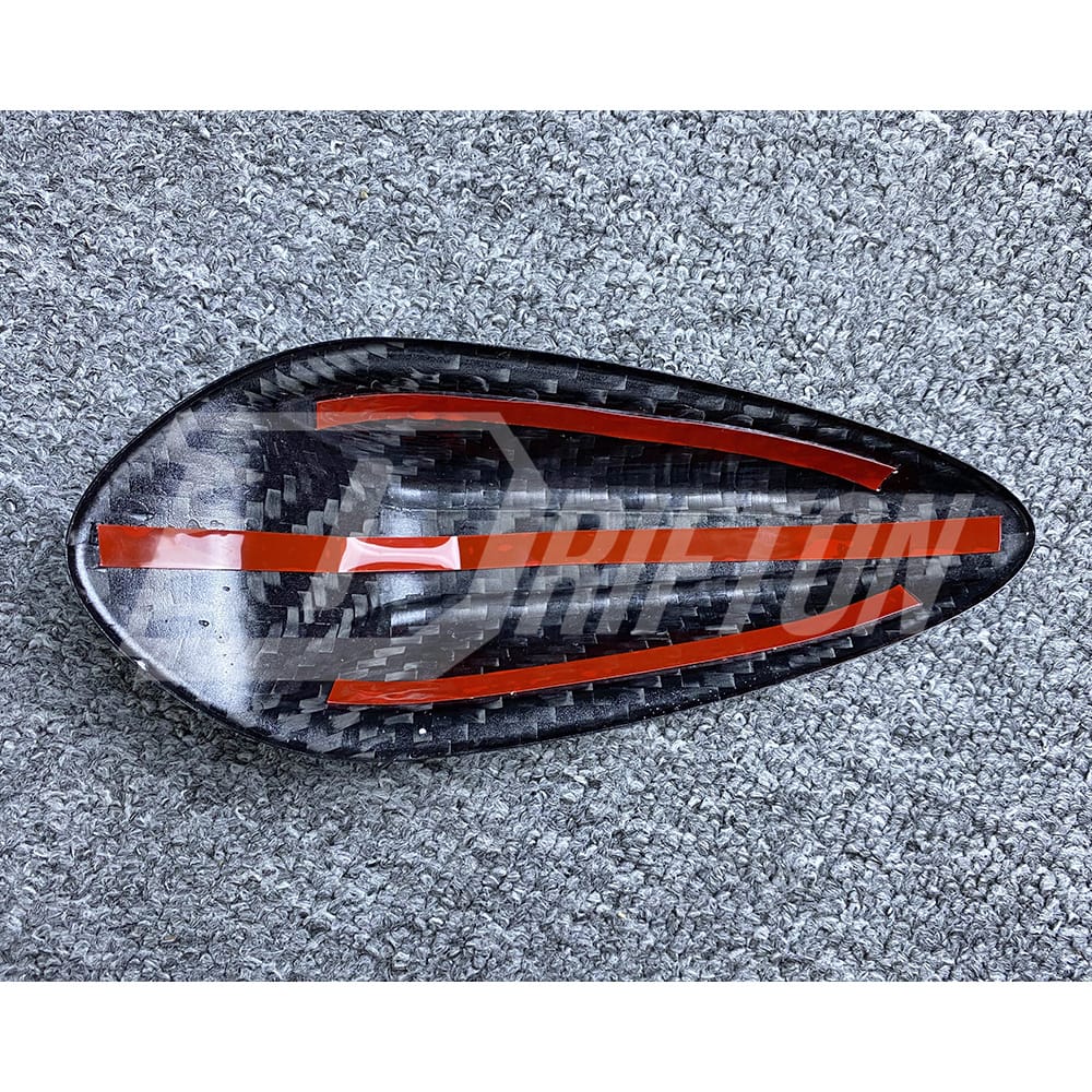 Dry Carbon Fiber Roof Shark Fin Antenna Cover For BMW G87 M2 2023-Present