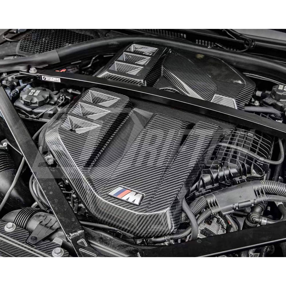 Dry Carbon Fiber S58 Engine Bay Cover For BMW G87 M2 2023-Present