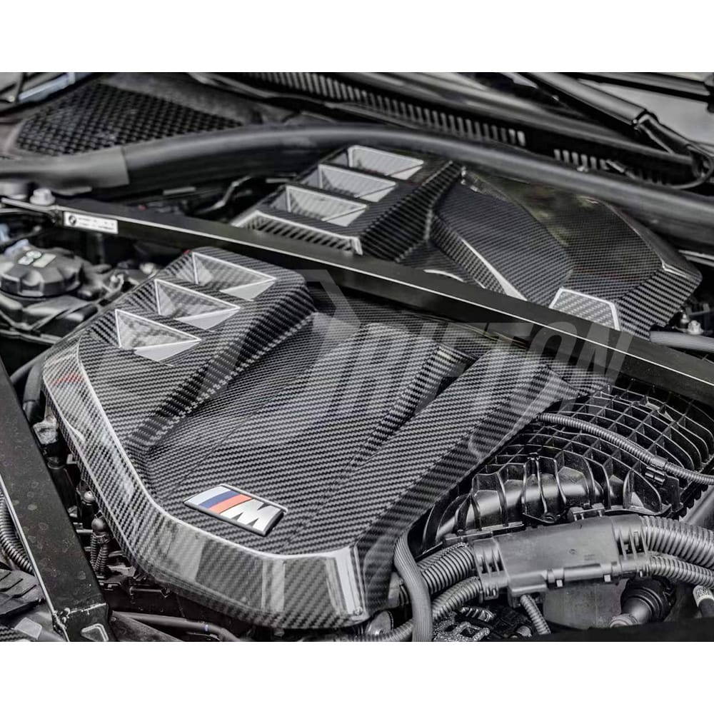 Dry Carbon Fiber S58 Engine Bay Cover For BMW G87 M2 2023-Present