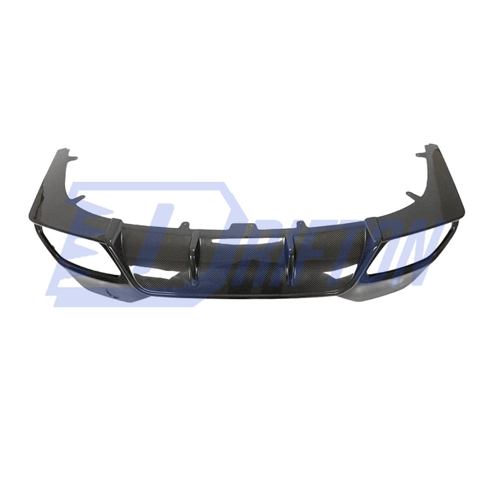 3D Style Dry Carbon Fiber Rear Diffuser For BMW 8 Series G14 G15 G16 2018-2022