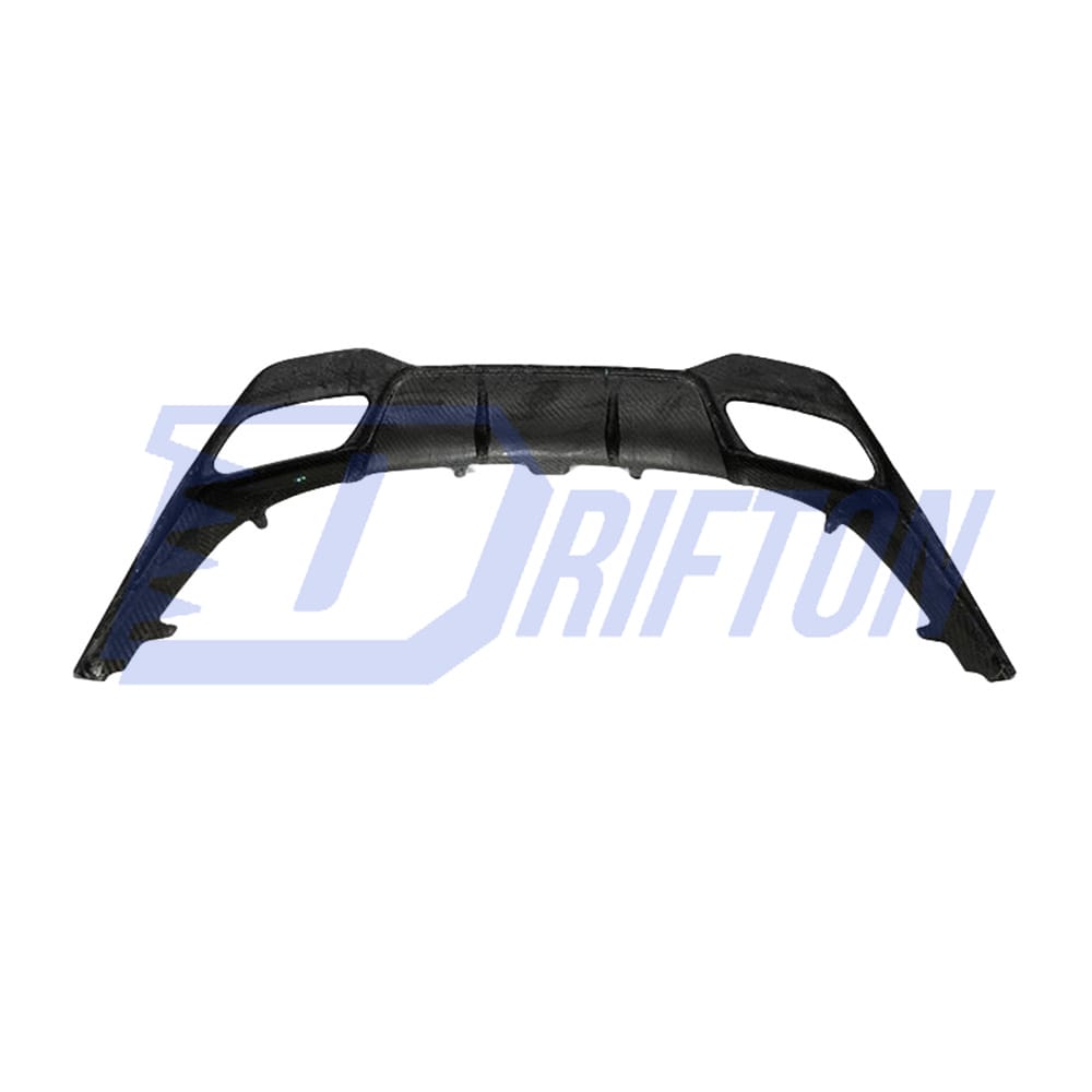 3D Style Dry Carbon Fiber Rear Diffuser For BMW 8 Series G14 G15 G16 2018-2022