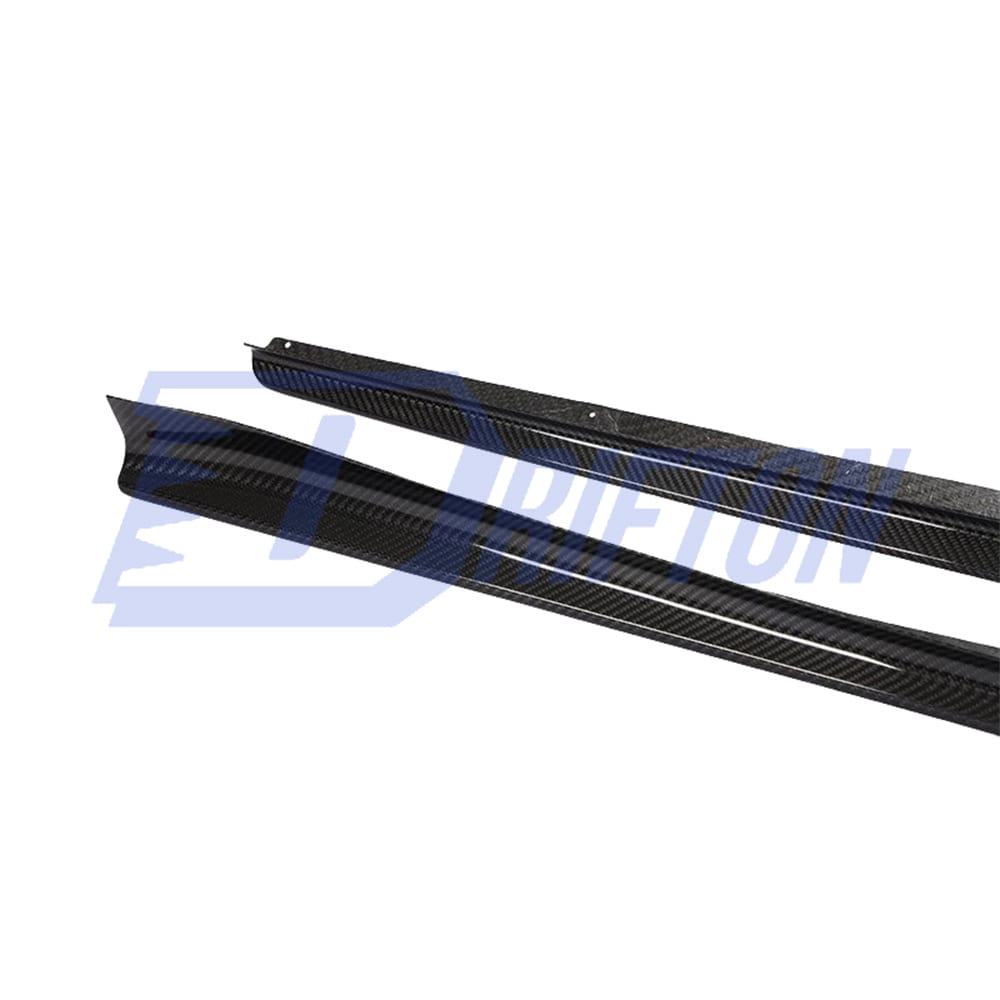 3D Style Dry Carbon Fiber Side Skirt For BMW 8 Series G14 G15 G16 2018-2022