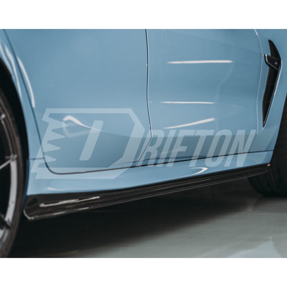 3D Style Dry Carbon Fiber Side Skirt For BMW 8 Series G14 G15 G16 2018-2022
