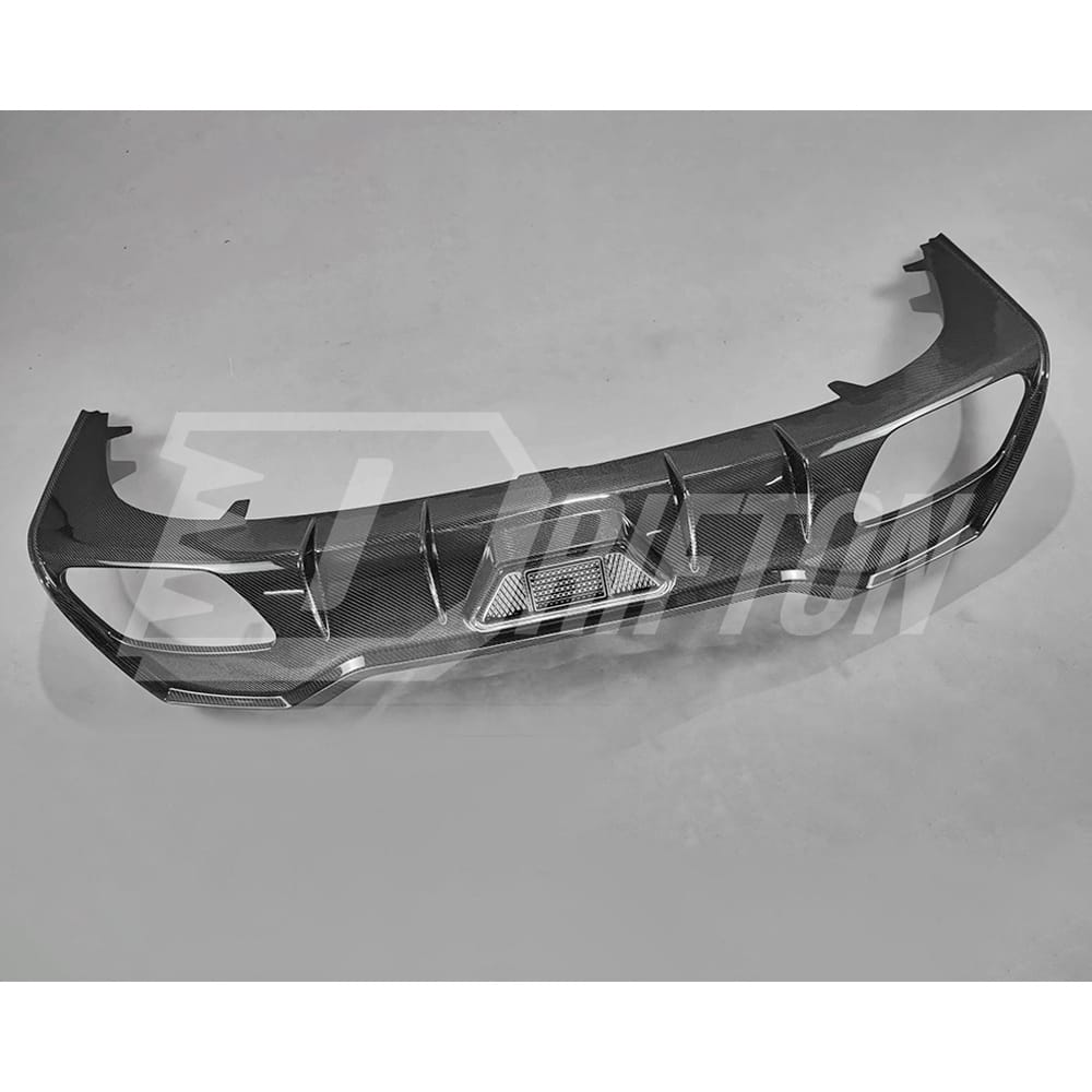 AC Style Carbon Fiber Rear Diffuser For BMW 8 Series G14 G15 G16 2018-2022