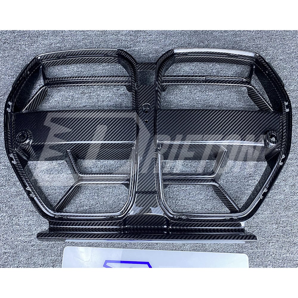 CSL Type Dry Carbon Fiber Grill For BMW G80 M3 G82 M4 2020-2024