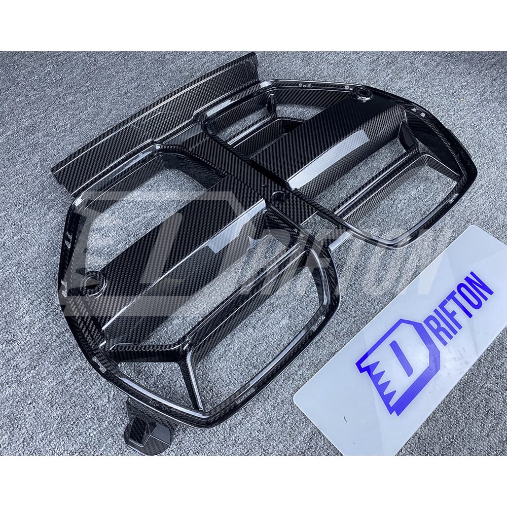 CSL With ACC Style Dry Carbon Fiber Grille For BMW G80 M3 G82 M4 2020-2024
