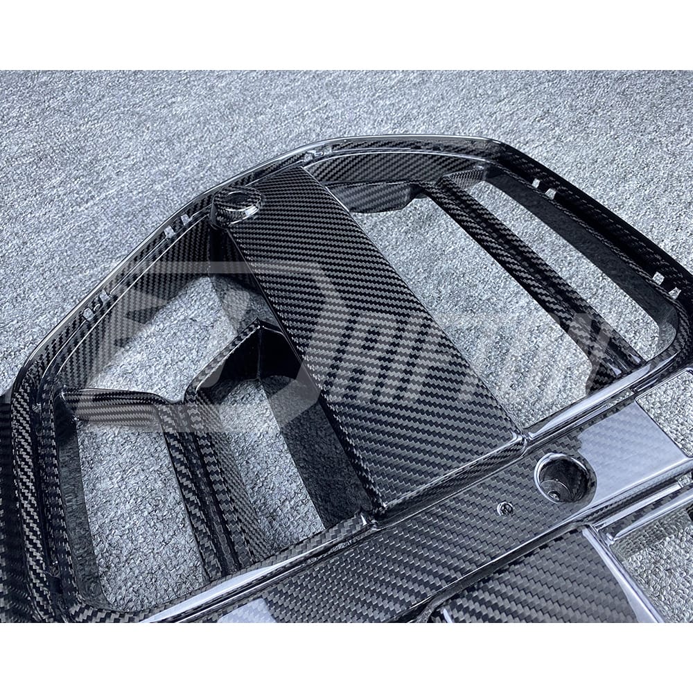 CSL With ACC Style Dry Carbon Fiber Grille For BMW G80 M3 G82 M4 2020-2024