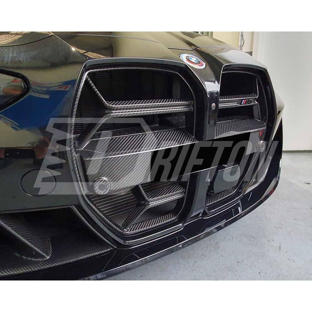 CSL With ACC Style Dry Carbon Fiber Grille For BMW G80 M3 G82 M4 2020-2024