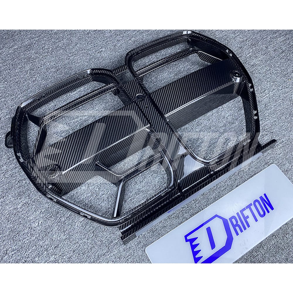 CSL With ACC Style Dry Carbon Fiber Grille For BMW G80 M3 G82 M4 2020-2024