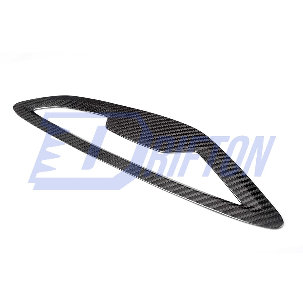 Dry Carbon Fiber Fender Side Vents Trim Cover For BMW 8 Series G14 G15 G16 2018-2022