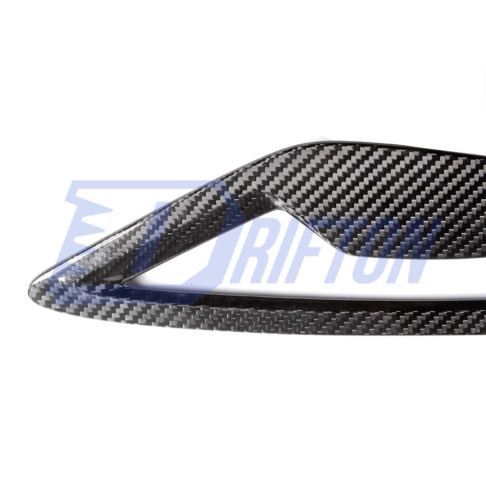 Dry Carbon Fiber Fender Side Vents Trim Cover For BMW 8 Series G14 G15 G16 2018-2022
