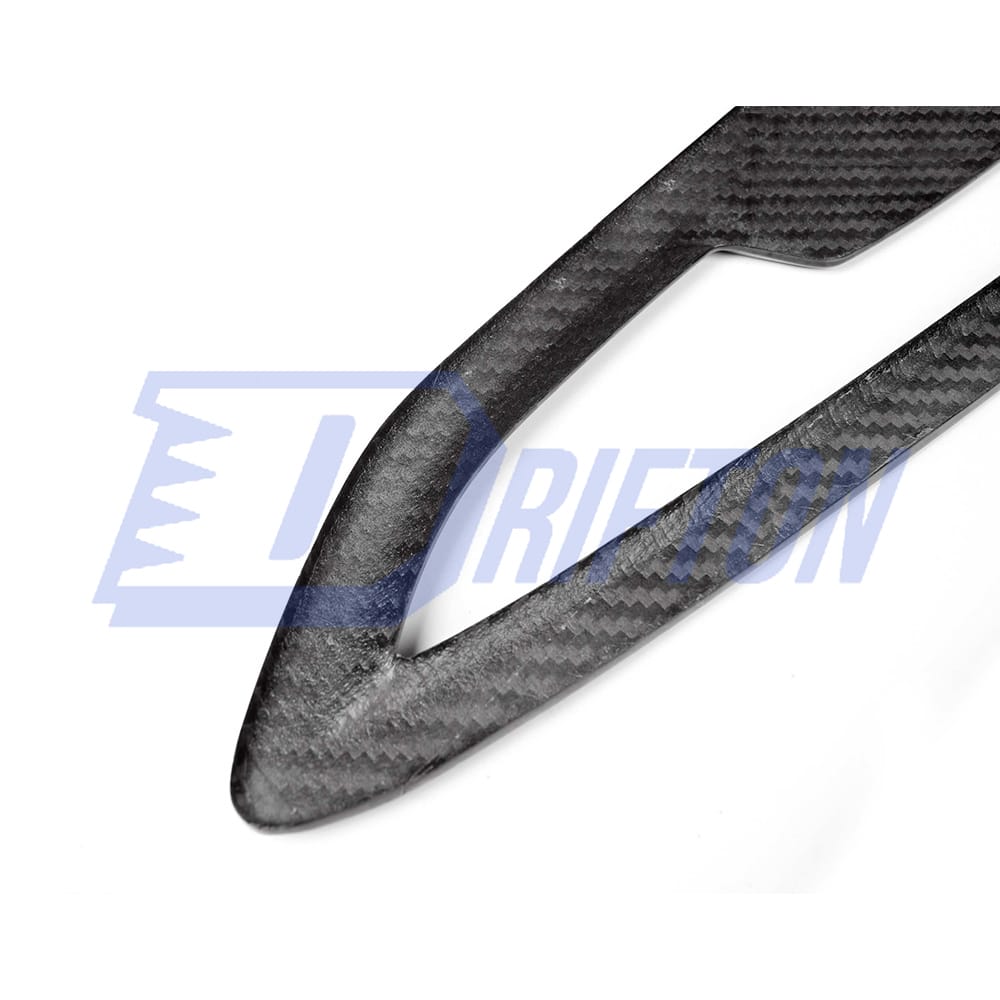 Dry Carbon Fiber Fender Side Vents Trim Cover For BMW 8 Series G14 G15 G16 2018-2022