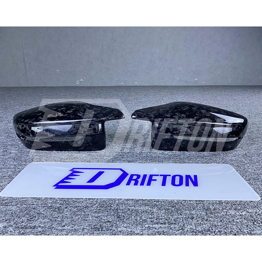 Dry Forged Carbon Fiber Mirror Cap For BMW G80 M3 G82 M4 2020-2024