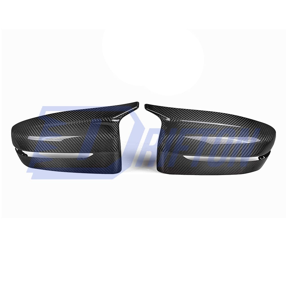M5 Style Dry Carbon Fiber Replacement Mirror Cover For BMW 8 Series G14 G15 G16 LHD RHD 2018-2022