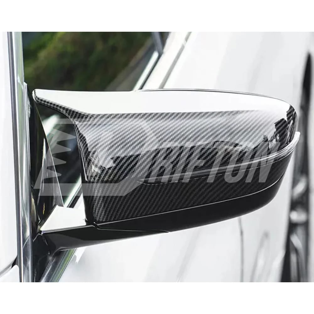 M5 Style Dry Carbon Fiber Replacement Mirror Cover For BMW 8 Series G14 G15 G16 LHD RHD 2018-2022