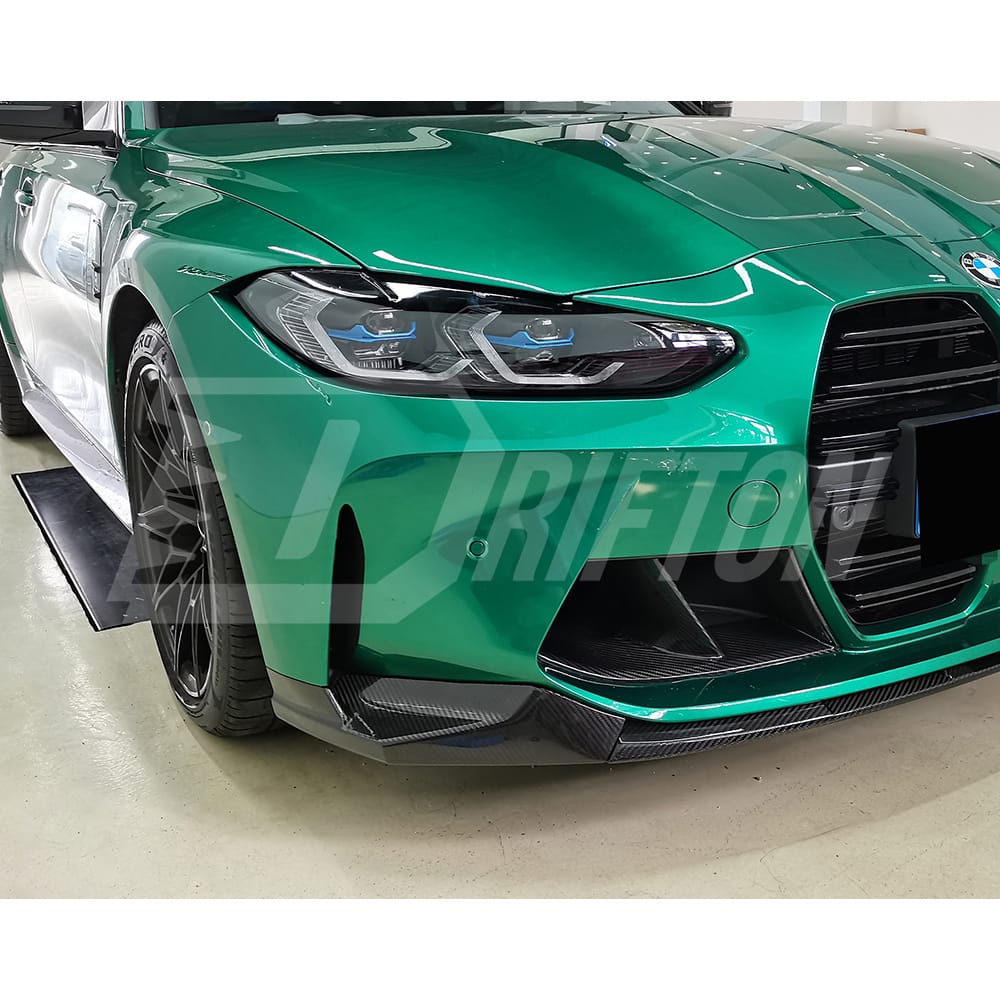 MP Style Dry Carbon Fiber Front Vent For BMW G80 M3 G82 M4 2020-2024