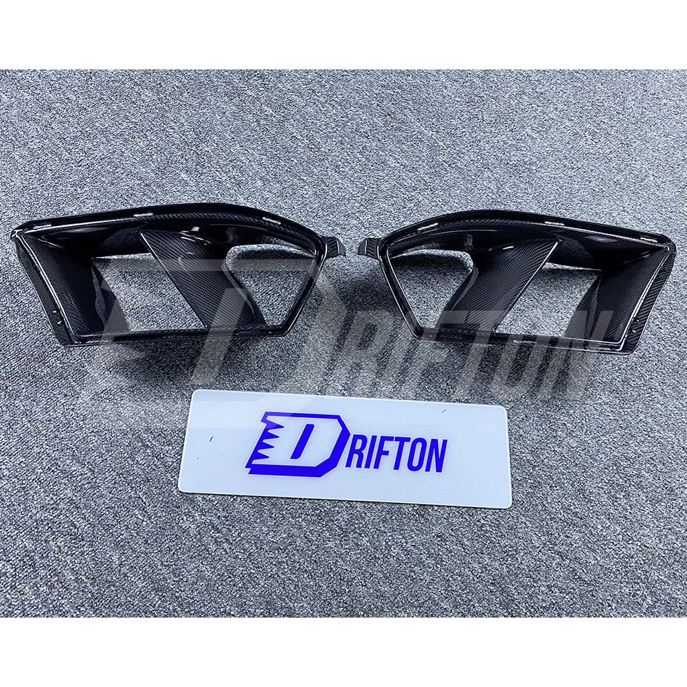 MP Style Dry Carbon Fiber Front Vent For BMW G80 M3 G82 M4 2020-2024