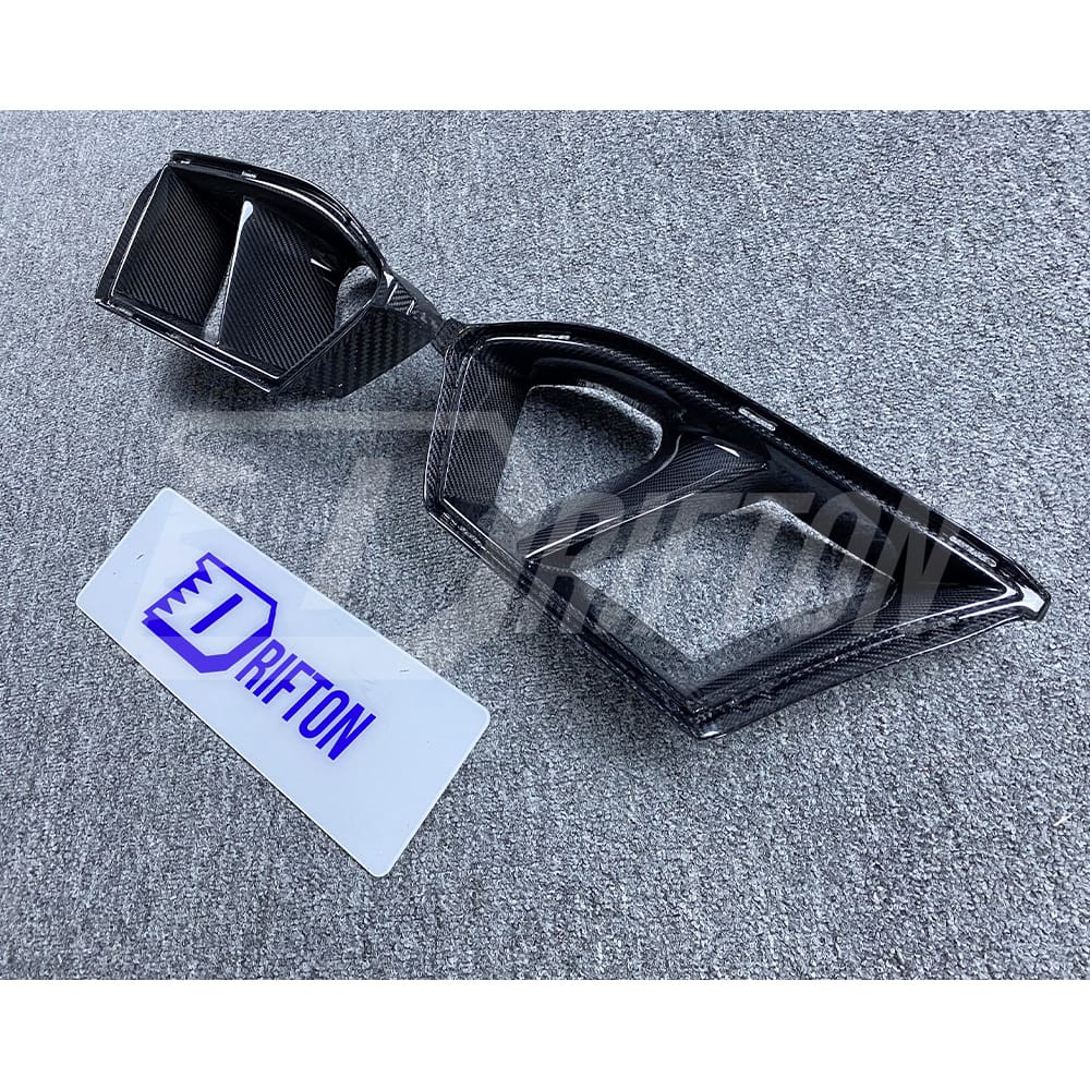 MP Style Dry Carbon Fiber Front Vent For BMW G80 M3 G82 M4 2020-2024