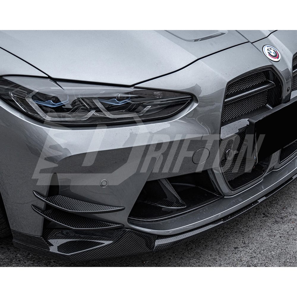 MP Style Dry Carbon Fiber Front Vent For BMW G80 M3 G82 M4 2020-2024