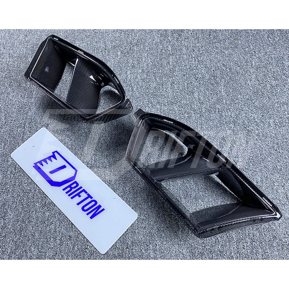 MP Style Dry Carbon Fiber Front Vent For BMW G80 M3 G82 M4 2020-2024