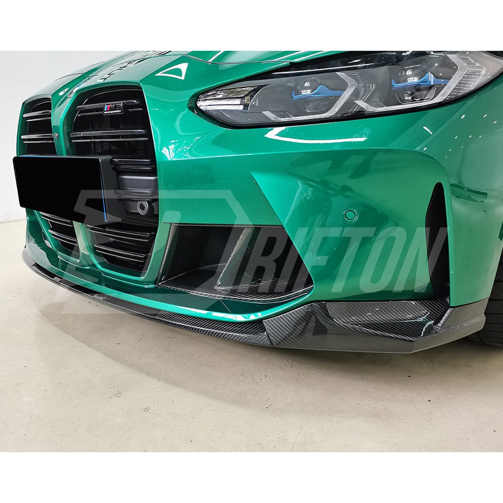 MP Style Dry Carbon Fiber Front Vent For BMW G80 M3 G82 M4 2020-2024