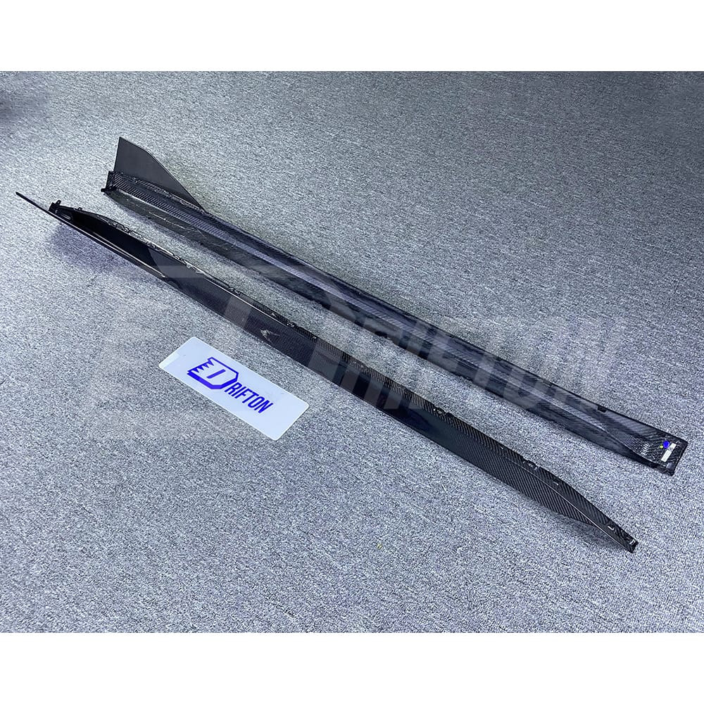 MP Style Dry Carbon Fiber Side Skirt For BMW G80 M3 G82 M4 2020-2024