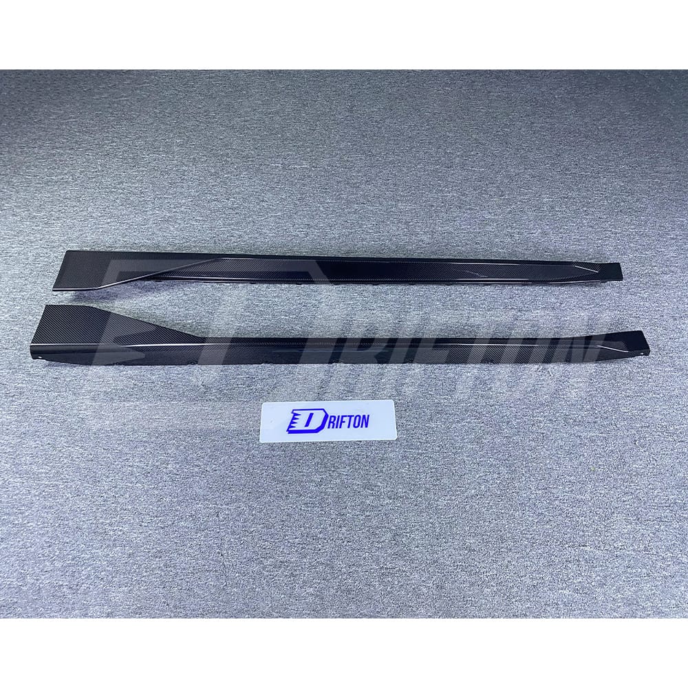 MP Style Dry Carbon Fiber Side Skirt For BMW G80 M3 G82 M4 2020-2024